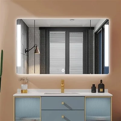 Touchscreen dimlichten make-upspiegel